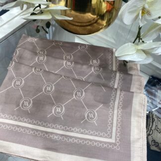 Vakko Desen Pamuk Soft Şal - Vizon - Organic ScarfsOrganic Scarfs