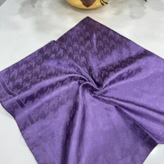Vakko Kazayağı Desen Eşarp - Mürdüm - Organic ScarfsOrganic Scarfs