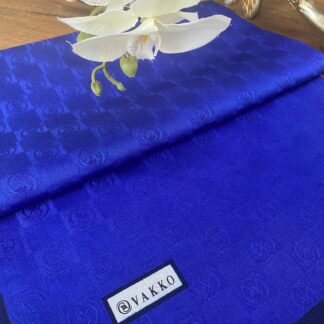 Vakko Monogram Jakar İpek Şal 44103 - Saks - Organic ScarfsOrganic Scarfs