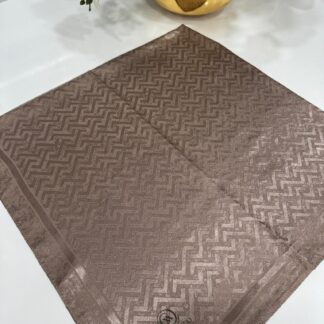 Vakko Zikzak Desen İpeksi Eşarp - Vızon - Organic ScarfsOrganic Scarfs