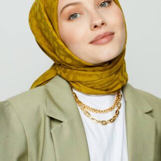 VALORSCARF SAFRAN BLOOM DESEN ŞAL - Organic ScarfsOrganic Scarfs