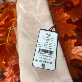 Versace 19v69 İtalia Çift Taraflı Jakar Şal - Pamuk Şekeri - Organic ScarfsOrganic Scarfs