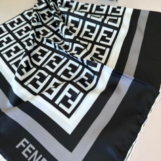 fendi twill eşarp - siyah