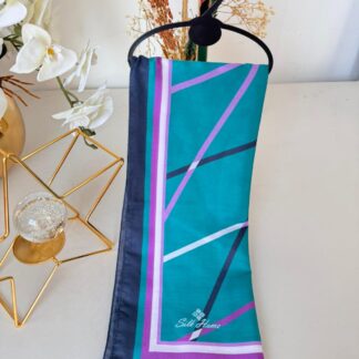 silk home pamuk ipek şal Petrol
