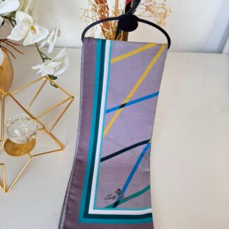 silk home pamuk ipek şal Gri