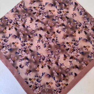 papatya desen pamuk soft eşarp 06212022 - Latte