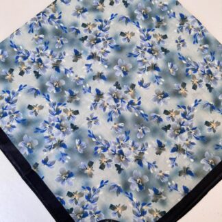 papatya desen pamuk soft eşarp 06212022 - Mint