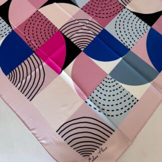 COLOR PLUS OVAL DESEN 0 İPEK 280398 - Pudra lacivert