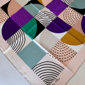 COLOR PLUS OVAL DESEN 0 İPEK 280398 - Ekru mor