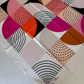 COLOR PLUS OVAL DESEN 0 İPEK 280398 - Turunu Fuşya