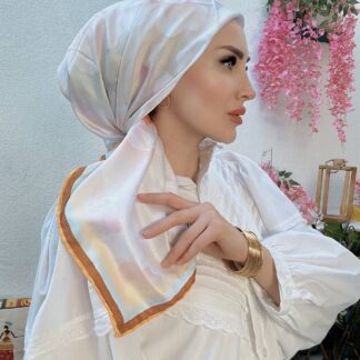 Vakko Papatya Desen Eşarp - Camel