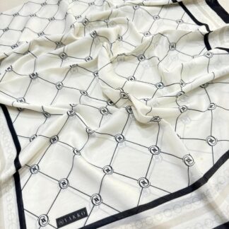 Vakko Pamuk İpeksi Şal 45622 - Ekru Vizon