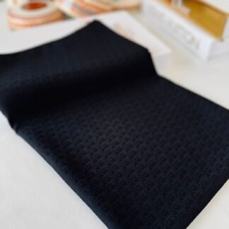 Dior jakar minimal desen şal -Siyah