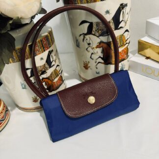 Longchamp Orta Boy Çanta - Saks (3 Numara)