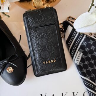 Vakko T3 Çanta Telefonluk - Siyah