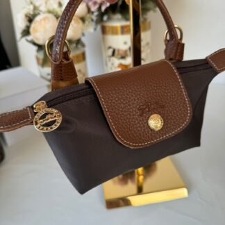 Longchamp Mini Çanta 69441 - Kahve