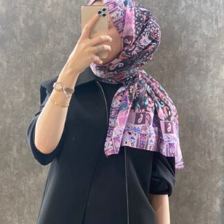 Etro Etnik Desen Pamuk Soft Şal -852085-pembe