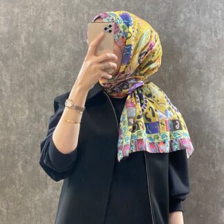 Etro Etnik Desen Pamuk Soft Şal -852085-sarı