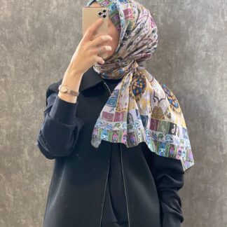 Etro Etnik Desen Pamuk Soft Şal -852085-vizon