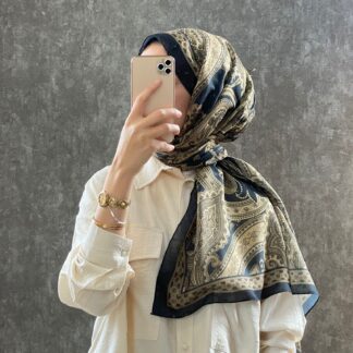 Etro Pamuk İpek Şal -987654 SİYAH/ALTIN