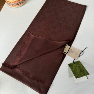 İtal yün ipek şal -025802 Acı Kahve