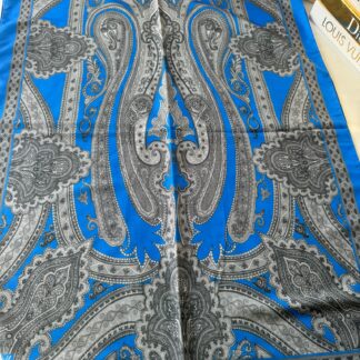 Etro Pamuk İpek Şal -987654 SAKS /GRİ