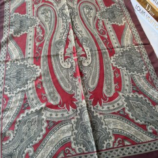 Etro Pamuk İpek Şal -987654 BORDO/KIRMIZI