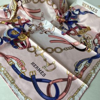 Hermes Twill Eşarp 10047 - Pamuk Şekeri