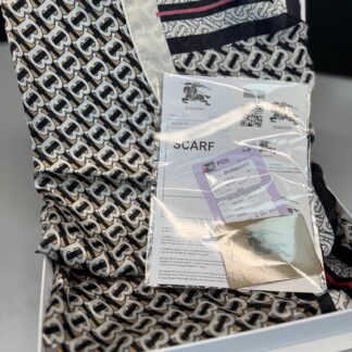 Burberry Çift Taraflı İthal Vual İpel Şal 78631 - siyah-vizon